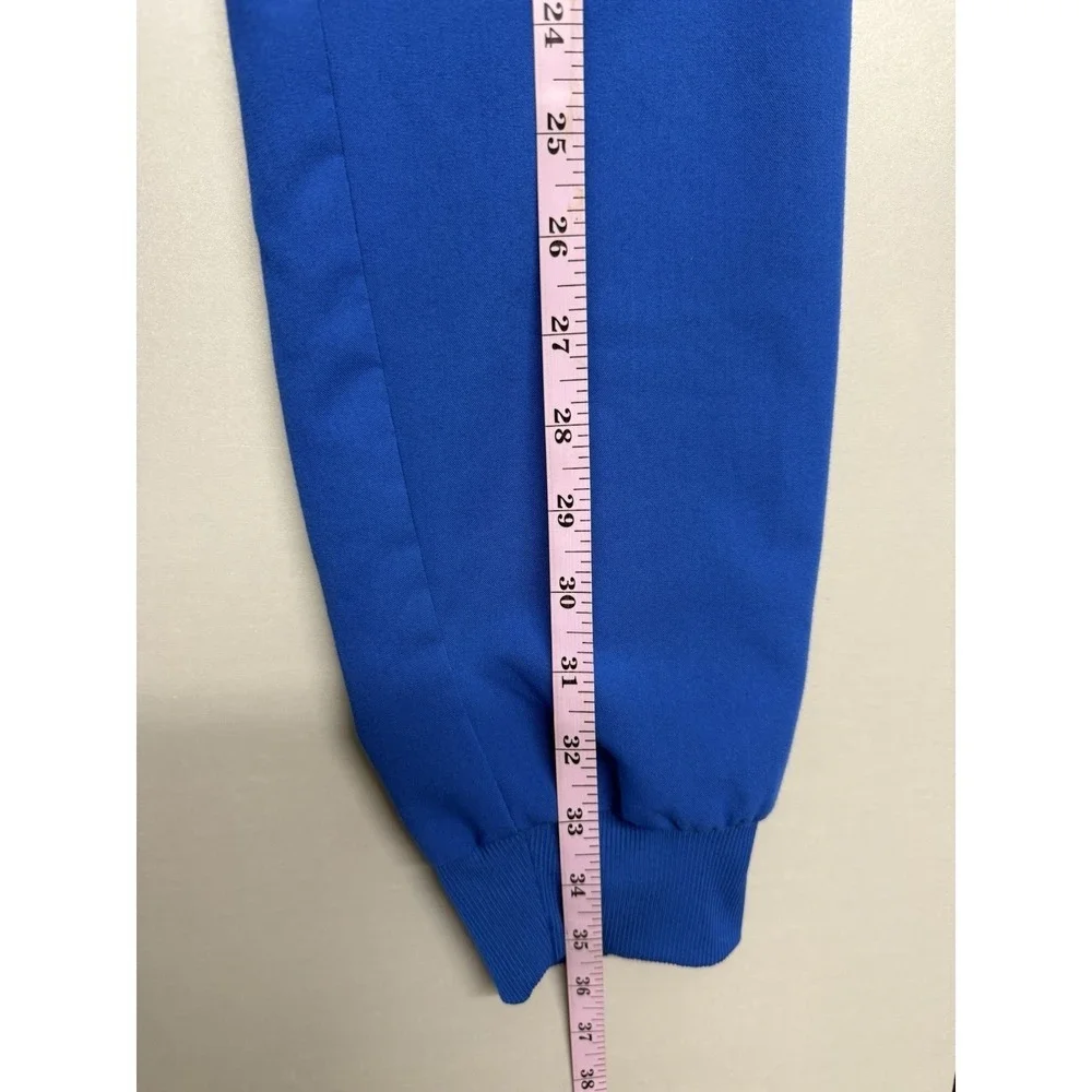 FIGS Zamora Jogger Scrub Pants Royal Blue XXS/P Yoga Waist Medical Uniform